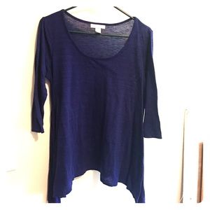 3/4 sleeve maternity top